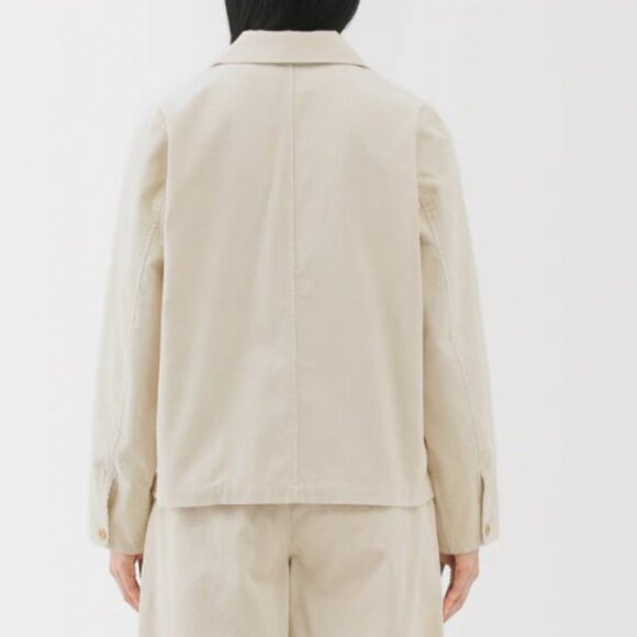 MUJI - Kapok Blend Corduroy Ivory Jacket - L - Picture 3 of 10